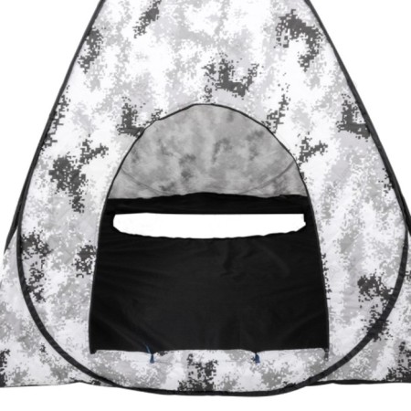The tent winter machine is insulated, the bottom on the zipper, 1.5 x 1.5 m, kmf-4