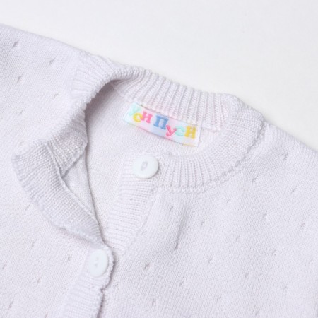 Children's jacket, white color, height 62-68 cm-1