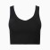 Top seamless female, black color, size 42-44 (m)