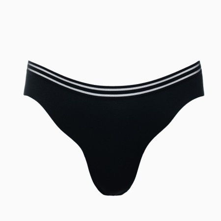Female set (top/panties), black color, size 75V-10