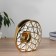 VAZA Ceramics Table "Denver" Geometry, 19 cm, white