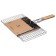 Ground Grill Universal Maclay, 21x34 cm, chrome steel, for barbecue