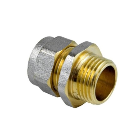 Aquasfera 7001-07, squeezing, d = 32 mm x 1 ", outer thread, brass-2