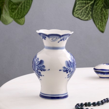 Vase "Anastasia", 15 cm, Gzhel-1