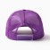 Baseball cap with minaku grid, violet, rn 56-58