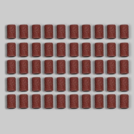 Pedicure nozzles, 50 pcs, abrasiveness 80-2