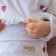 Children's sliders minku, milk color, height 74-80 cm