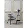 Haugen launge-pendle, 660 × 640 × 720 mm, dark gray / light gray color