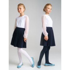 Tights for a girl, height 122-128 cm - 2 pcs.