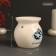 Aroma lamp ceramics "Calm. Mountains" White 7.2x7.2x7.8 cm