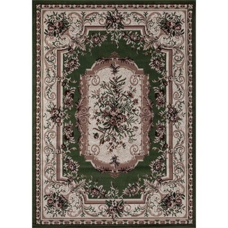 Rectangular carpet Merinos Gavana, size 150x300 cm, color Green-1