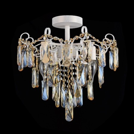 Crystal Crystal Economic light 15534/4wt+CPGD, 4x40W, E14, 41x40x40 cm, white color