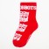 Socks for the boy "Autobots", Transformers, 14-16 cm, red color