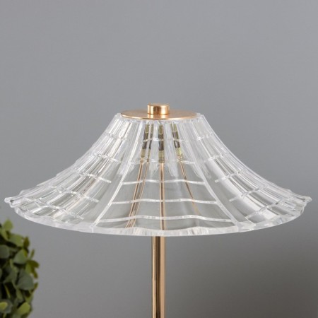 Table lamp sensory "Jamma" LED 10W battery gold 20x20x32 cm-5