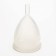 Menstrual bowl "tulip", size s, yellow color