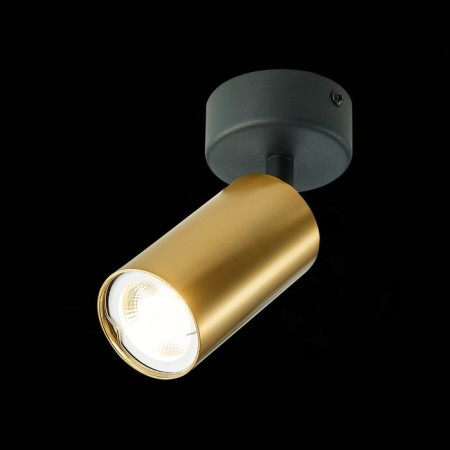 Ceiling lamp ST LUCE. ST303.202.01. 1x50 W, GU10, 7x7x16.8 cm, golden color-1