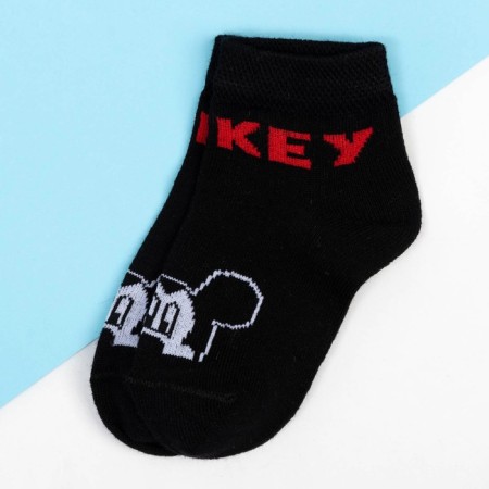 Socks Mickey Mouse, black, 6-8 cm-1