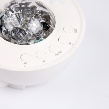 Light device "Star Sky" White, 12.5x8.5 cm, projector, USB, Bluetooth, Music, RGB-2