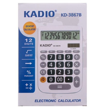 Desktop calculator, 12 - discharge, 3867b-6