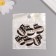 Decor for creativity metal, enamel "A cat with a synthesizer" 2.3x2.2 cm