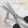 Universal scissors, 4.7 ", 12 cm, black color
