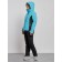 Ski costume female winter, size 44, blue color