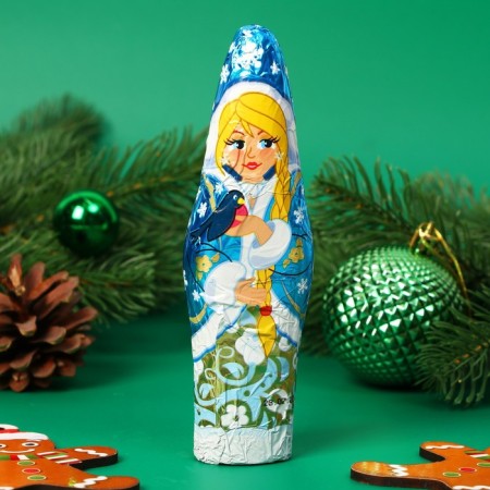 New Year. Chocolate figure "Snow Maiden", 40 g