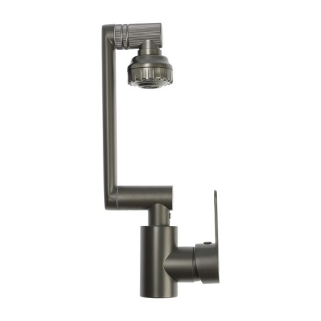 Zein Z3746 kitchen mixer, one -rod, adjustable height, 2 modes, graphite-9