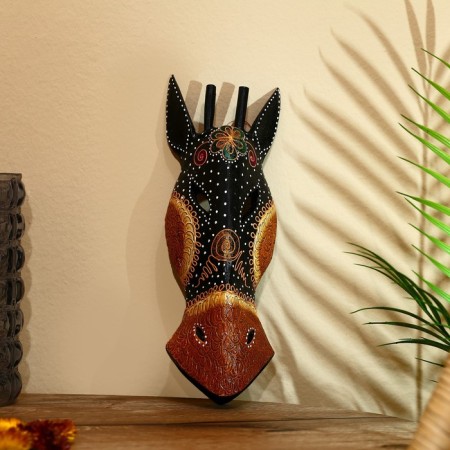 Mask "Zebra" Albezia 30 cm