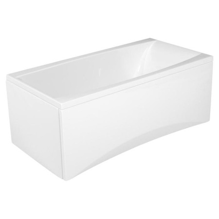 Bath screen Frontal Cersanit Virgo /Intro 150x75 cm, white color-1
