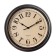 Walls are wall-mounted, silent, d-31 cm, brown