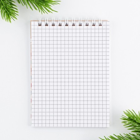 New Year. Notepad A6, 40L Soft cover, on the crest "Miracles nearby"-2