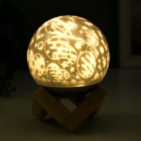 Sponel "Space" Led usb RGB 9.5x9.5x12.5 cm Risalux-1