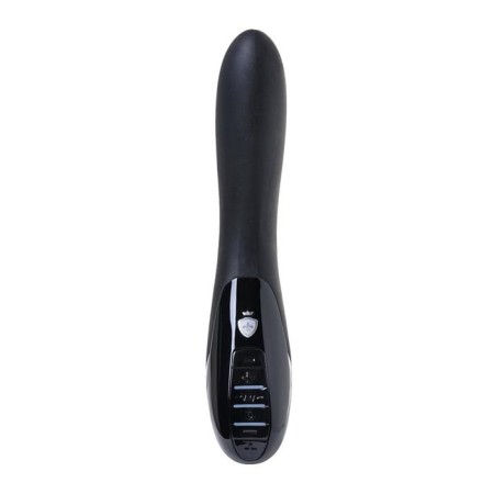 Vibrator Mystim Electric Eric, with electrical stimulation, black color, 27 cm-3