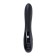 Vibrator Mystim Electric Eric, with electrical stimulation, black color, 27 cm