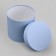 A set of hats 3 in 1 gray -blue, 21.5 x 22 - 18.5 x 19 cm