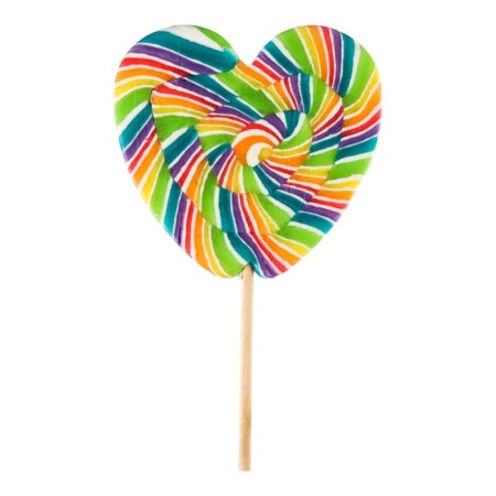 Caramel on the stick "Lolly Heart Big", mix 140 g-1