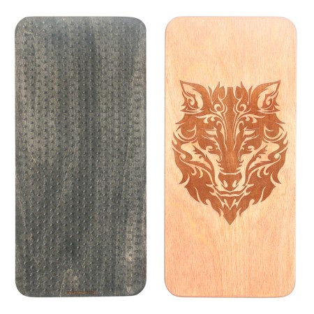 Sadhu, a board with nails, for yoga "wolf", 2 pcs, step 8 mm, 14 x 30 cm-1