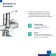 MILARDO STERM STESB02M10 bath mixer, single -leaf, flat -pour in 320 mm 504940