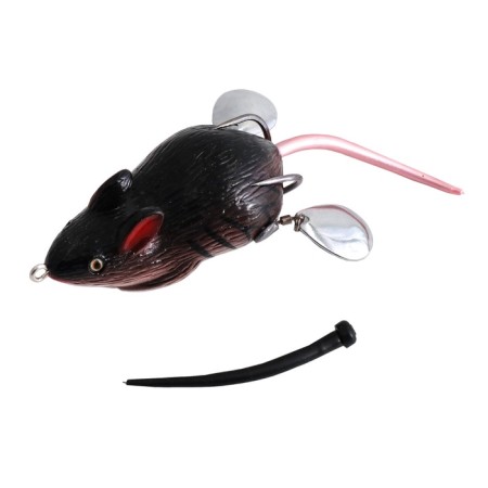 Namazu Mouse-Namazu Mouse with petals, 76 mm, 26 g, color 11, double YR HOOKS BN #2-3