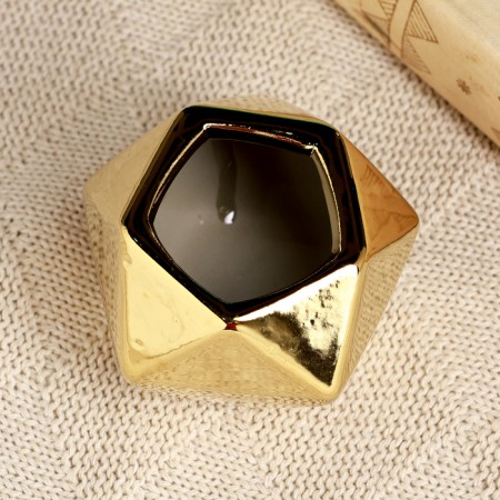 Kashpo "Golden Multicarrier" 7x7x7.5cm-1