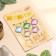 Set of candles for the cake, 5 pcs "sea shells", multi -colored