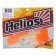 Helios Credo Double Tail Pearl & Orrange, 7.5 cm, 7 pcs. (HS-12-019)
