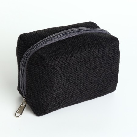 Cosmetic bag dorus, 13*6*9, lightning departure, lining, black