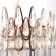 Chandelier 2472/9 E14 40W gold 40x40x60 cm Bayerlux