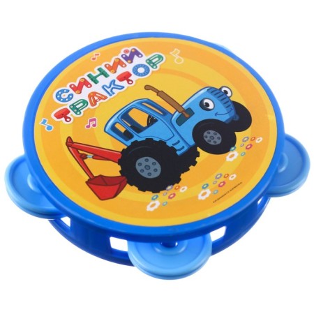 Musical toy "Buben: Blue Tractor"-2