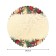 The tablecloth “New Year's ornaments”, round, Saten, d = 150 cm