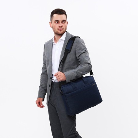 Laptop bag, blue color-6