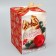 Folding box "Happy New Year", balls, 12 x 18 x 12 cm, New Year