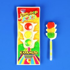 Caramel on the neon stick 